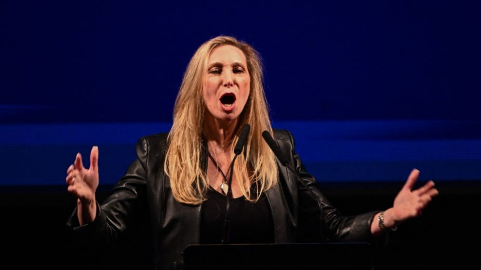 Karina pidió por la reelección de Milei