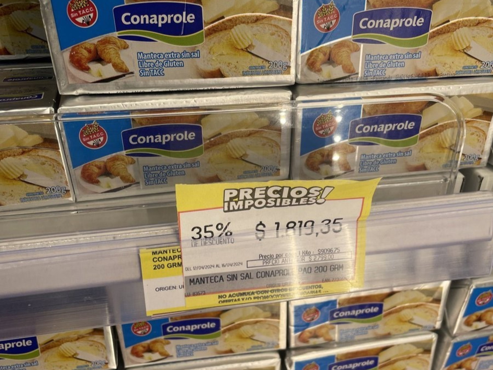 LLEGAN ALIMENTOS IMPORTADOS QUE HACEMOS ACÁ